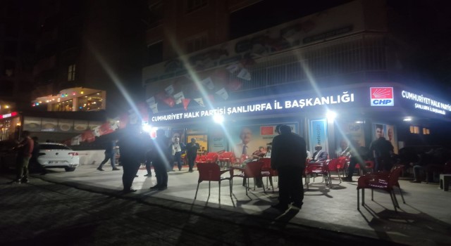 Urfa’da AK Parti’de kutlama, CHP’de ise sessizlik var