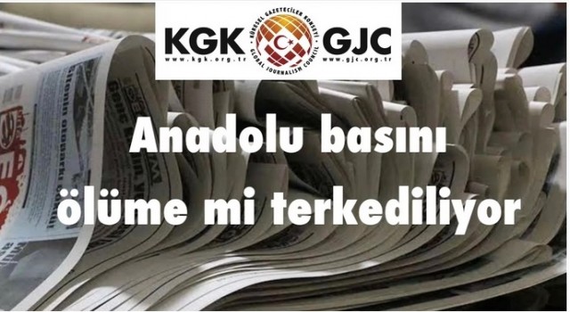 KGK: “Anadolu Gazeteleri Birer Birer Kapanıyor… BİK Acilen Önlem Almalı”