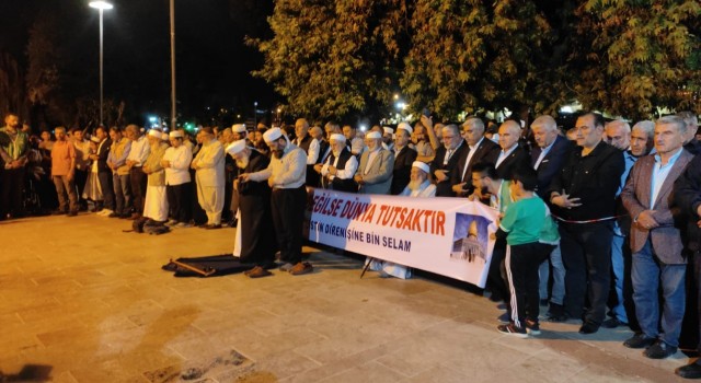 Şanlıurfa’dan Filistin’e yükselen ses! Kınamalar, namaz ve dua