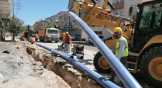 Suruç’ta içme suyu şebekesi yenileniyor