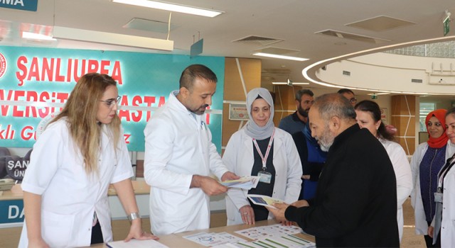 Harran Üniversitesi Hastanesinde diyabet hastalığına dikkat çekildi