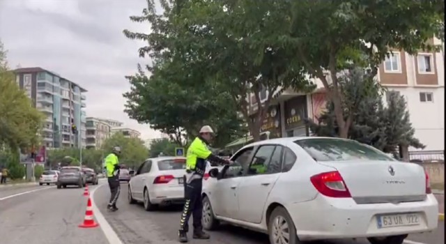 Şanlıurfa’da trafik denetimi: 4 araç trafikten men edildi