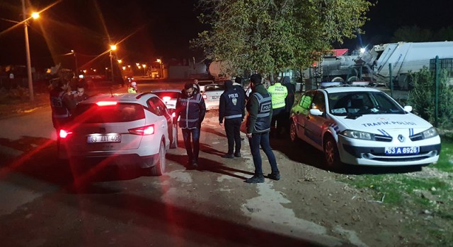 Şanlıurfa’da asayiş ve trafik uygulamaları devam ediyor