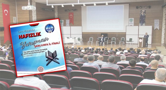 “Genç Muhafızlar Hafızlık Yarışması” Şanlıurfa finali yapıldı