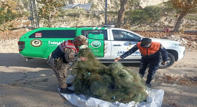 Şanlıurfa’da jandarmadan kaçak balık avcılığına denetim