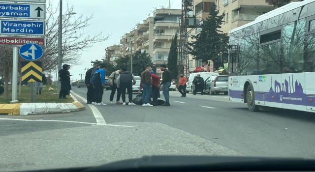 Şanlıurfa’da otomobil yayaya çarptı