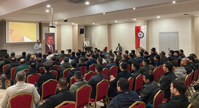 Şanlıurfa’da özel güvenlik görevlilerine seminer verildi