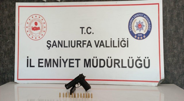 Şanlıurfa’da havaya ateş açan 2 kişi yakalandı