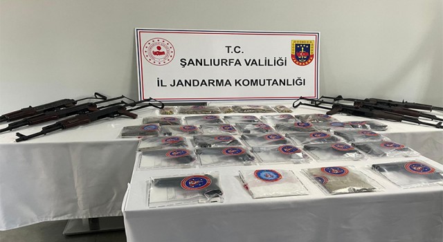 Jandarmadan il genelinde uyuşturucu ve ruhsatsız silah operasyonu