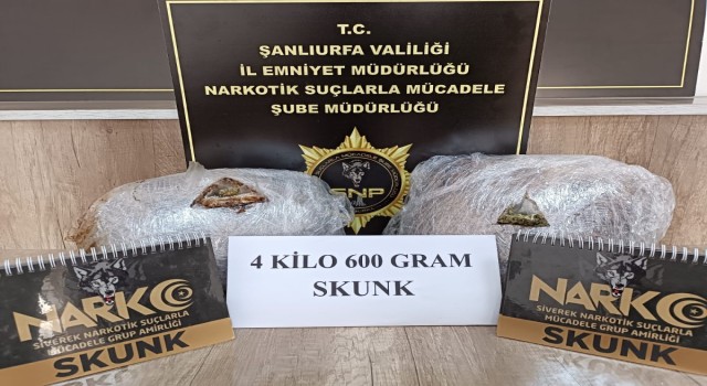 Şanlıurfa’da narkotik operasyonuŞanlıurfa’da narkotik operasyonu