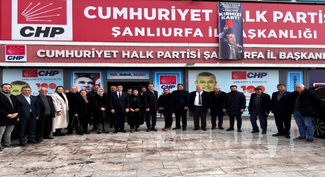 CHP Genel Başkan Yardımcısı Şanlıurfa’da