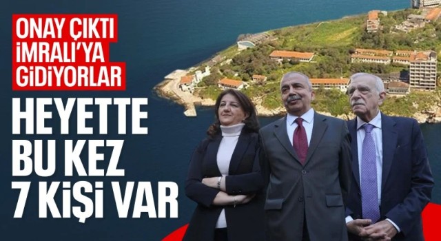 DEM Parti'nin İmralı ziyareti başvurusu onaylandı