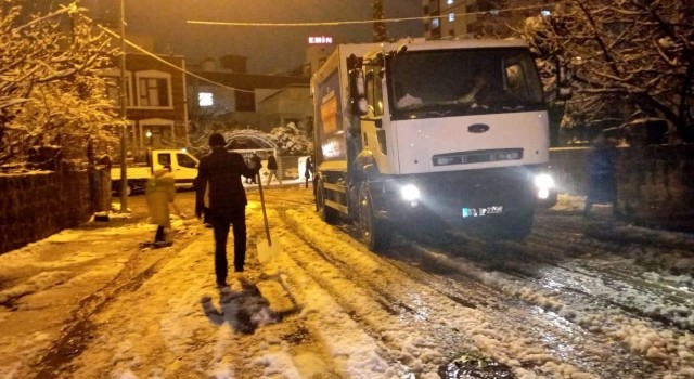 Siverek’te Karla Mücadele Çalışmaları Başladı