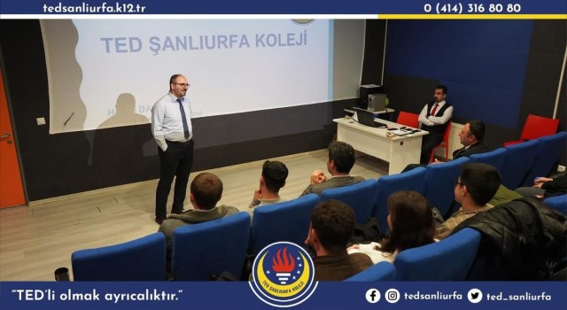 TED Koleji'nde 12. Sınıf Öğrencilerine Sınav Hazırlık Semineri