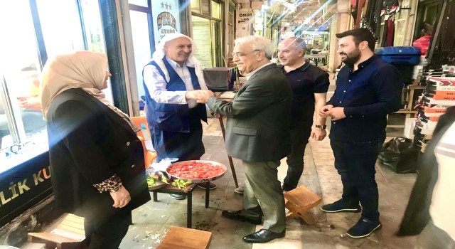 Siverek’te DEM Parti Milletvekili Mithat Sancar’a Yoğun İlgi