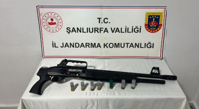 Şanlıurfa’da Ruhsatsız Silah Operasyonu