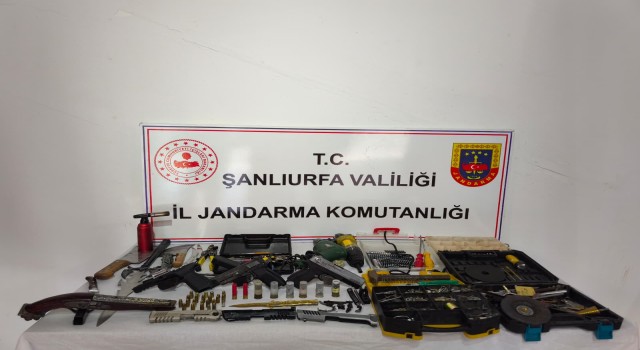 Şanlıurfa’da Ruhsatsız Silah Operasyonu
