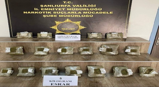 Siverek’te Narkotik Operasyonu: 9,5 Kilo Uyuşturucu Ele Geçirildi