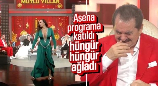 Asena İbo Show’a Konuk Oldu, İbrahim Tatlıses Duygusal Anlar Yaşadı
