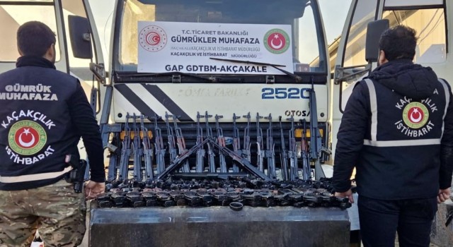 Şanlıurfa’da 52 Adet Uzun Namlulu Silah Ele Geçirildi