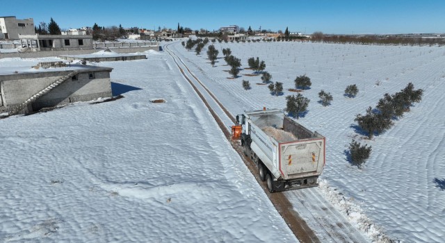 Şanlıurfa’da Kırsal Mahalle Yolları Ulaşıma Açılıyor