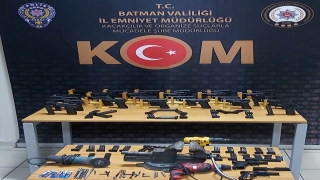 Batman’da yasa dışı silah ticareti operasyonunda 5 şüpheli yakalandı