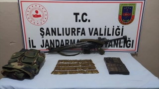 Şanlıurfa’da uzun namlulu silah ile 120 mermi ele geçirildi