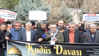 Cizre’de Kudüs Haftası dolaysıyla açıklama yapıldı 