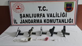 Şanlıurfa’da silah kaçakçılığı operasyonunda 4 şüpheli yakalandı