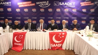 Saadet Partisi Sözcüsü Aydın, Diyarbakır’da basın mensupları ile bir araya geldi: