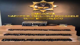 Şanlıurfa’da otomobilin LPG tankında 11 kilogram esrar ele geçirildi