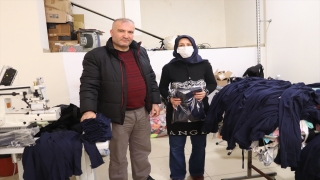 Siirt’te devlet desteğiyle işini kuran kadın, eşini de istihdam etti
