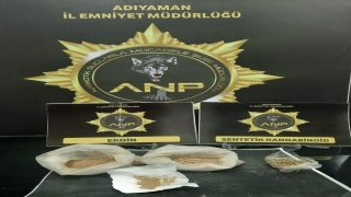 Adıyaman’da uyuşturucu operasyonunda 2 şüpheli tutuklandı