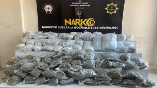 Gaziantep’te 60 kilo 955 gram uyuşturucu ele geçirildi