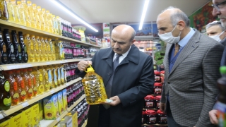 Mardin Valisi Mahmut Demirtaş ”stokçuluk” ve ”fahiş fiyat” denetimine katıldı: