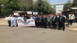 Diyarbakır’da AdaletSen Şubesince adliye önünde basın açıklaması yapıldı 