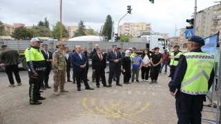 Diyarbakır ve Mardin’de ”Yayalar İçin 5 Adımda Güvenli Trafik” uygulaması
