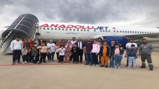 Cizre’de engelli çocuklar Şırnak Şerafettin Elçi Havalimanını gezdi 