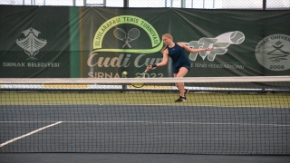 Şırnak’ın ilk uluslararası tenis turnuvası Cudi Cup başladı 