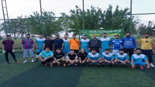 Diyarbakır’da futbol turnuvası düzenlendi 