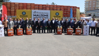 Diyarbakır’da bal üreticilerine malzeme desteği verildi