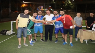 Midyat’ta ayak tenisi turnuvası sona erdi
