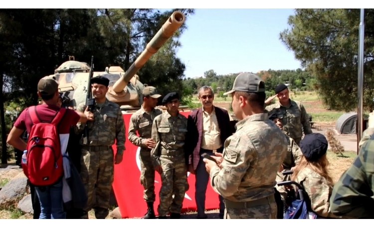 Şanlıurfa'da 1 günlüğüne asker oldular