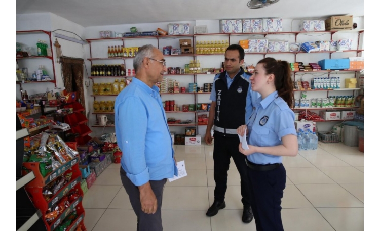 Haliliye'den esnafa 'maytap' uyarısı