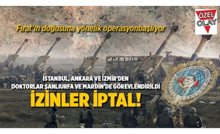 Sınırda hareketli günler...Fırat'ın Doğusu'na operasyon hazırlığı