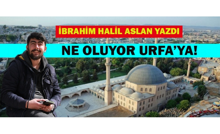 Ne oluyor Urfa’ya!