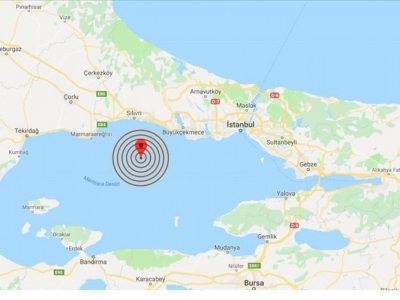 Marmara Denizi'nde deprem