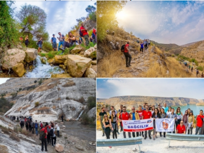 Dağcılar Urfa doğasını keşfe çıktı