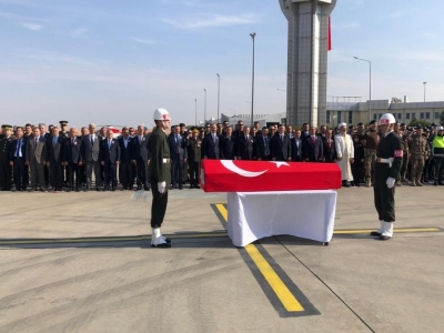 Şehit Sarıcan Urfa’dan memleketine uğurlandı