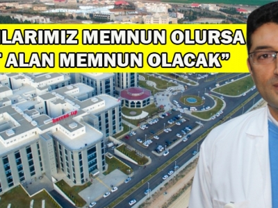 “Hastanenin başarı çıtasını yukarı taşıyacağız”